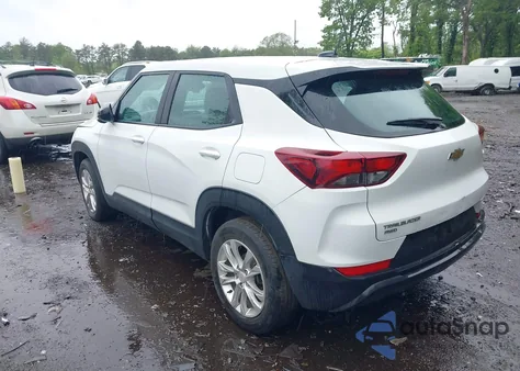 2022 Chevrolet Trailblazer Awd Ls from USA, damaged, VIN KL79MNSL1NB026387